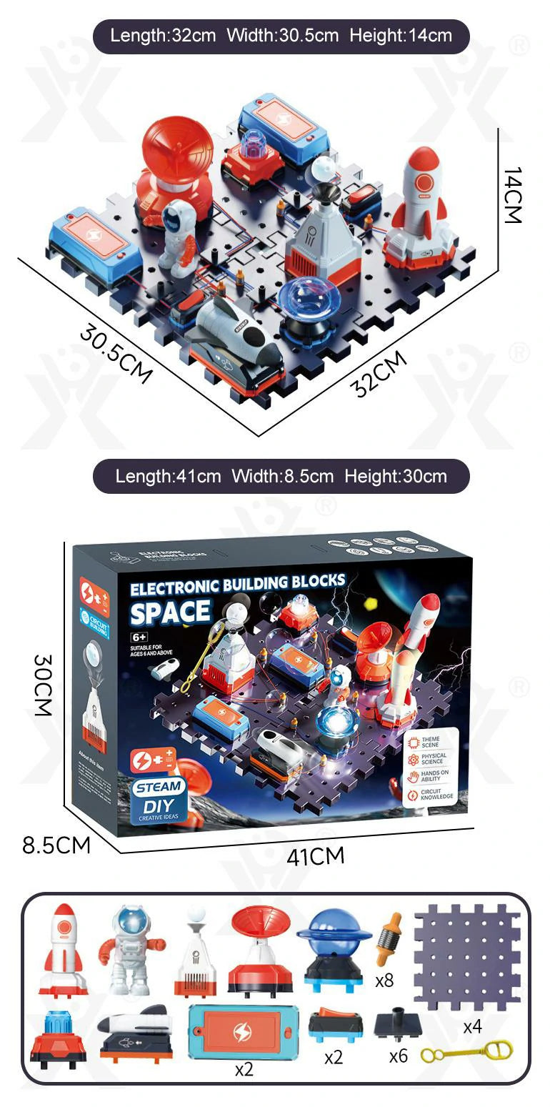 STEM educational toys,electronic building blocks